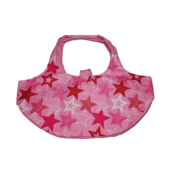 New American Girl Starry Tote~Pink/White Carrier Travel Bag Storage Holds 2 Doll
